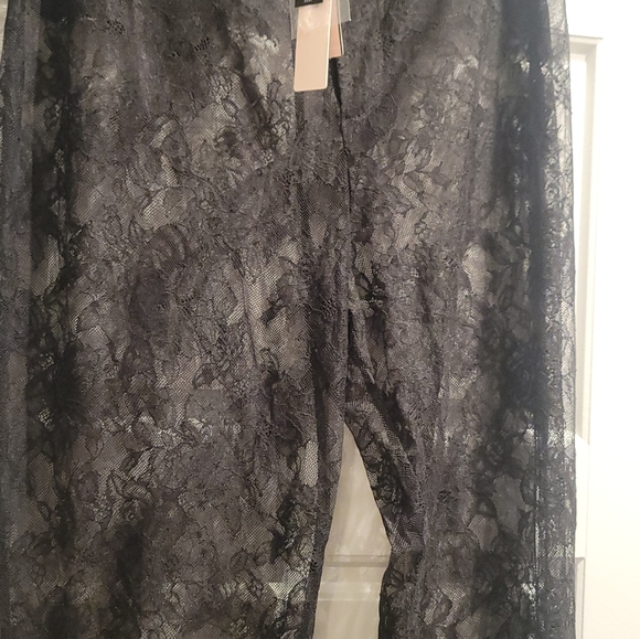 Victoria secret black see through lace pants, size small - Picture 4 of 5